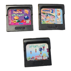 Sega Game Gear 3 Games